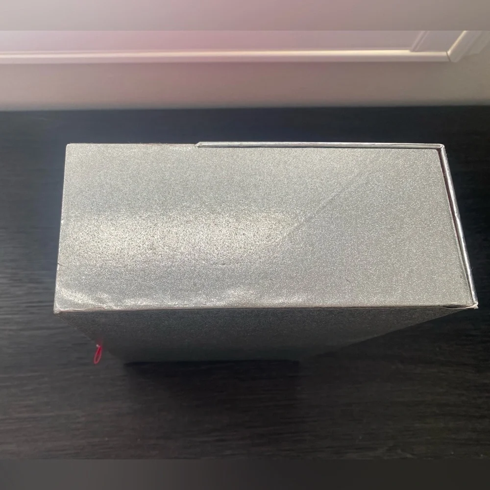 NEW HTF Victoria’s Secret Collectible Pink Silver Sparkle Storage Gift Box